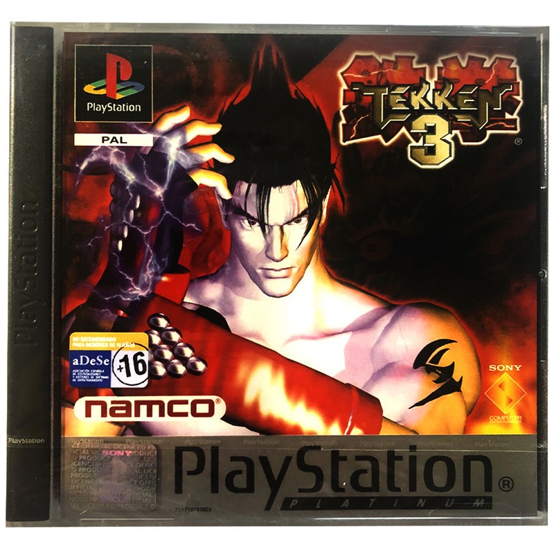 Tekken 3 Platinum Videojuego Nuevo Precintado Buen Estado PSX PlayStation