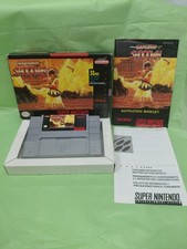 SAMURAI SHODOWN Snes Game With Box & Book