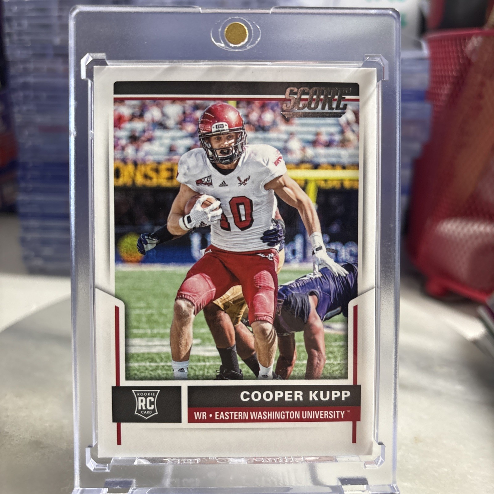 2017 PANINI SCORE #416 COOPER KUPP RC EASTERN WASHINGTON UNIVERSITY LA RAMS