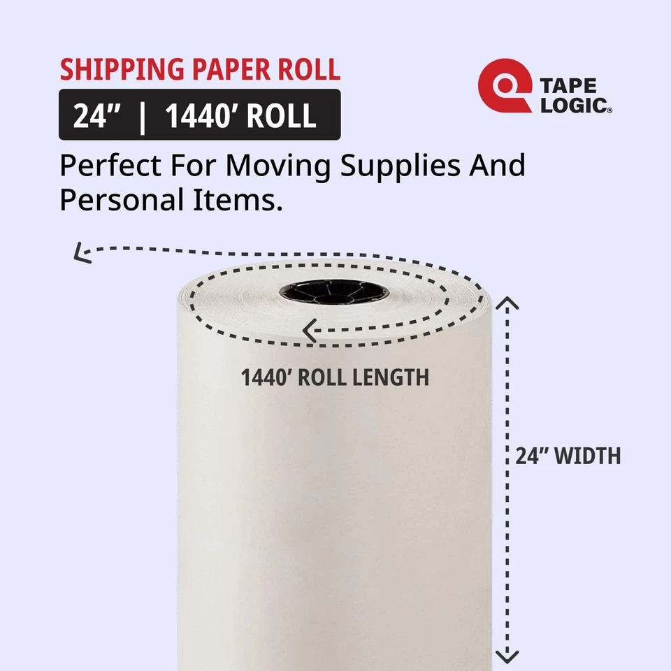 TLNP2490 Newsprint Roll, 30#, 24 x 1,440', White - Image 3 of 3