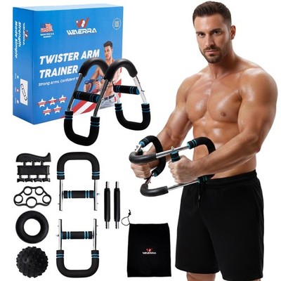 Adjustable Twister Arm Trainer   Modular Upper Body Resistance Trainer, Blue ...