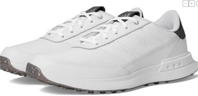 Adidas S2G SL Leather 24 Spikeless Cloud White Sz 8.5 IF0298 Golf Shoes