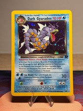 Dark Gyarados 8/82 Prerelease Stamped Team Rocket Vintage Promo Holo Rare HP