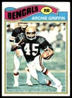 Archie Griffin Rookie 1977 Topps #269 Cincinnati Bengals EX