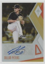 2018 Panini Chronicles Phoenix Signatures Gold Prizm 7/10 Dillon Peters Auto 0c2
