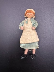 Vintage nanny /mom doll for dollhouse. 1940's-1950's??