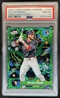 2025 Topps Cosmic Chrome Dylan Crews RC Green Space Dust Refractor #/75 PSA 10