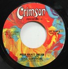 Soul 45 Soul Survivors - Poor Man'S Dream / Impossible Mission On Crimson