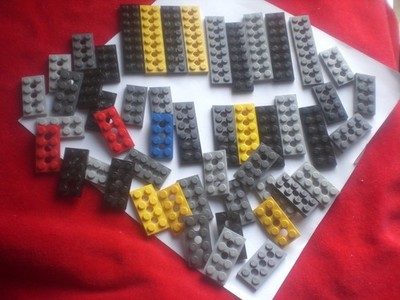 50x Lego 3738 3709 32001 Technik Lochplatten 2x8 2x6 2x4 Bild gleich Angebot