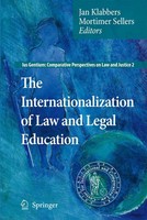 Jan Klabbers (U. A.) | The Internationalization Of Law And Legal Education | Xi