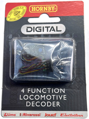 Hornby (R8249) DCC Standard 8-Pin 4 Funktionen Decoder