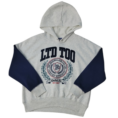 Limited Too Girls Warm Comfort Super Soft Varsity Hoodie