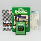 Enduro (Atari 2600, 1983) CIB Complete with Manual Authentic - Tested & Working