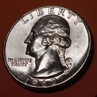 🟅 UNC 1963 90% Silver Wash. 25¢ - 63-Year-Old Coin FREE SHIP