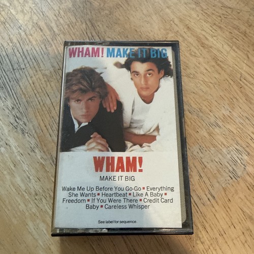Make It Big by Wham! (Cassette, Oct-1984)