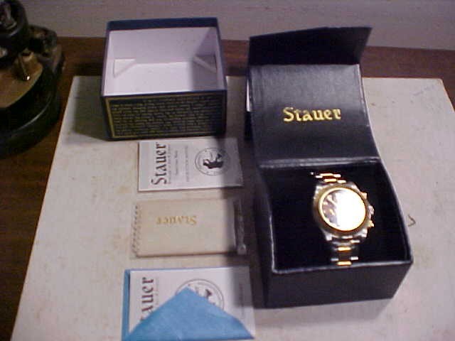 Stauer Corso Automatic Watch With Box Paperwork - image 1