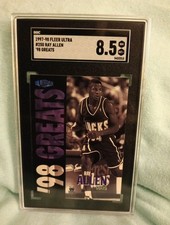 1997-98 Fleer Ultra #250 Ray Allen 98 Greats