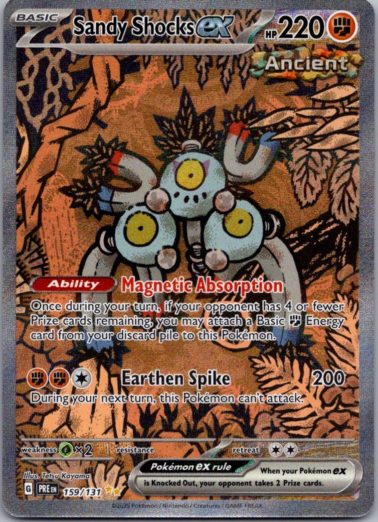 Sandy Shocks ex Special Illustration Rare SV: Prismatic Evolutions