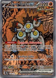 Sandy Shocks ex 159/131 Prismatic Evolutions Special Illustration Rare