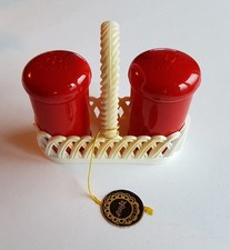 EMSA - MENAGE - SALZSTREUER & PFEFFERSTREUER / 70ER JAHRE VINTAGE / NEUWERTIG