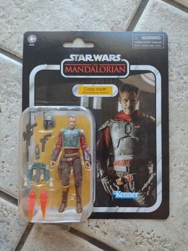 Star Wars The Vintage Collection Cobb Vanth Mandalorian Armor Figure 2024 Hasbro