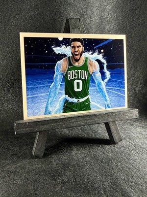 Jayson Tatum 2025 AI Trading Cards #27SP Auto by Artist 4/499 Boston Celtics