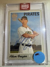 Adam Frazier 2023 Topps Archives Signature Series Auto /88 Pirates MLB
