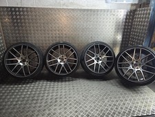 4 X Aluwerks 20” Alloy Wheels And Tyres. 5x120. BMW. VW T5 T6.