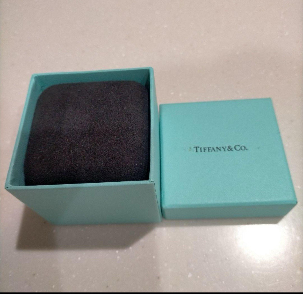 Tiffany Co Engagement Ring case Box