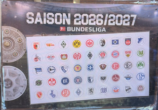 Sports Picture Magnetic Table 1. & 2. Football Bundesliga season 2026/2027 new original packaging