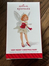 HALLMARK 2014 VERY MERRY CHRISTMAS FAIRY LIMITED EDITION ORNAMENT