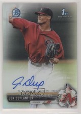 2017 Bowman Chrome Prospect Refractor 316/499 Jon Duplantier #CPA-JD Auto 0wq