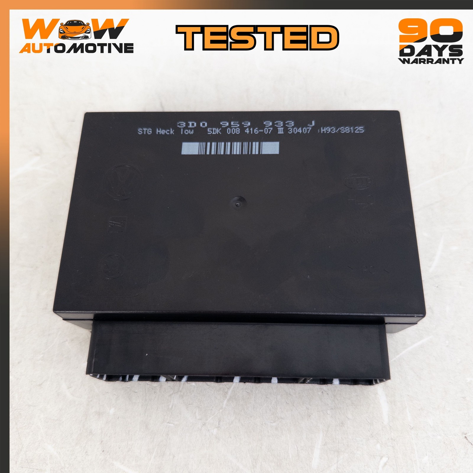 07-11 BENTLEY CONTINENTAL GTC REAR RIGHT CONTROL UNIT POWER CONVERSION SYSTEM OE