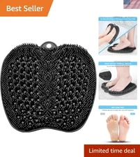 Deep Cleaning and Massaging Foot Scrubber Mat - 11.2" for Better Foot Care
