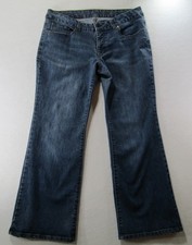 FADED GLORY Jeans Women's Size 16 Blue Curvy Bootcut 100035