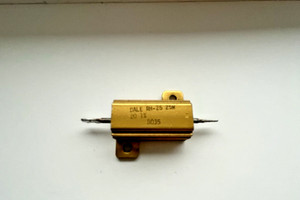 Dale RH-25 2 Ohm 25W Aluminum Wirewound Power Resistor ±1% Gold Lot Of 2