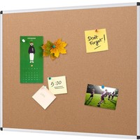 Pinnwand Korktafel Aluminiumrahmen BüRo Wohnung Flexibel 120X90Cm