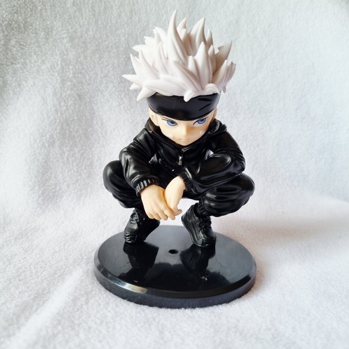Jujutsu Kaisen Satoru Gojo Figur sitzend Pose Auto Arbeitszimmer Tisch Schreibtisch Sammlerstück