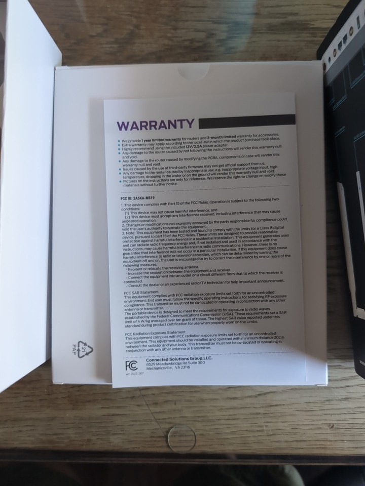 CSG m519 5G Cellular Gateway Business Router, Compatible with Verizon ...