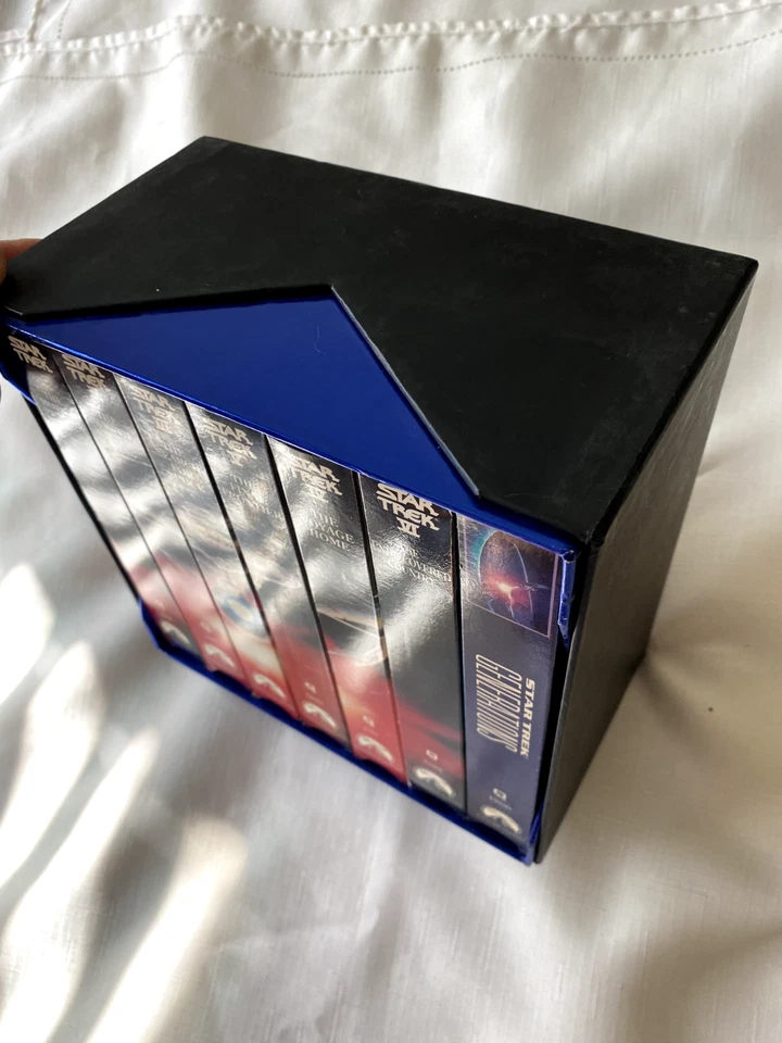 STAR TREK 7 Tape VHS Box Set Generations TESTED - Image 4 of 4