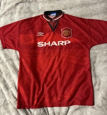 1994-96 Manchester United Umbro Home Shirt