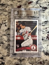 2011 Topps Update #US175 Mike Trout Rookie RC BGS 9.5