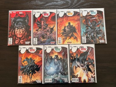 Batman: The Return of Bruce Wayne #'s 1E & 1 - 6 DC Comic Books 2010 Andy Kubert