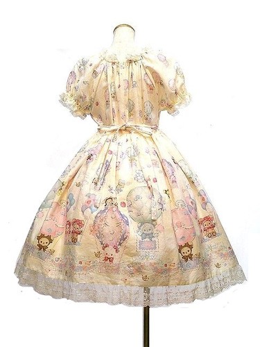 BABY THE STARS SHINE BRIGHT, vestido, lolita, falda jersey, japón - Imagen 4 de 5