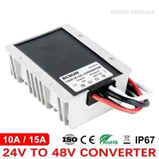 DC DC Step Up Converter 24V to 48V 10A 15A 720W Boost Voltage Regulator Supply