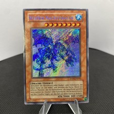 Yugioh Weißer Nachtdrache ANPR-DE092 Secret Rare Foilbleed LP/PL