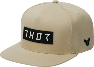 THOR Rogue Hat Sand 2501-4290 with 3D Injected Icon and Five Panel Design