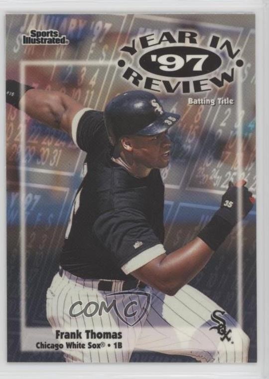 1998 Fleer Sports Illustrated '97 Year in Review Frank Thomas #181 HOF p7i