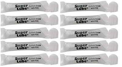 10 x Super Lube 82340 Multi Purpose Synthetic Grease USDA Dielectric PTFE 1 ml