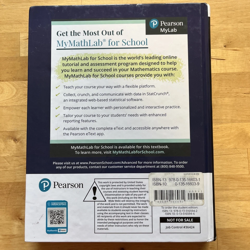 Stats - In Your World | 3rd Edition | Teacher’s Edition | 3e, Bock, Craine— GOOD - Image 2 of 4